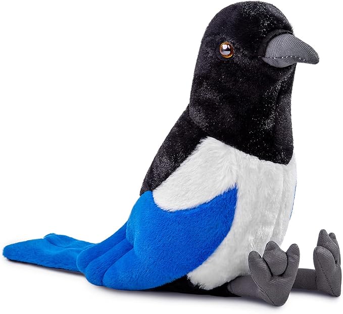 a magpie plushie
